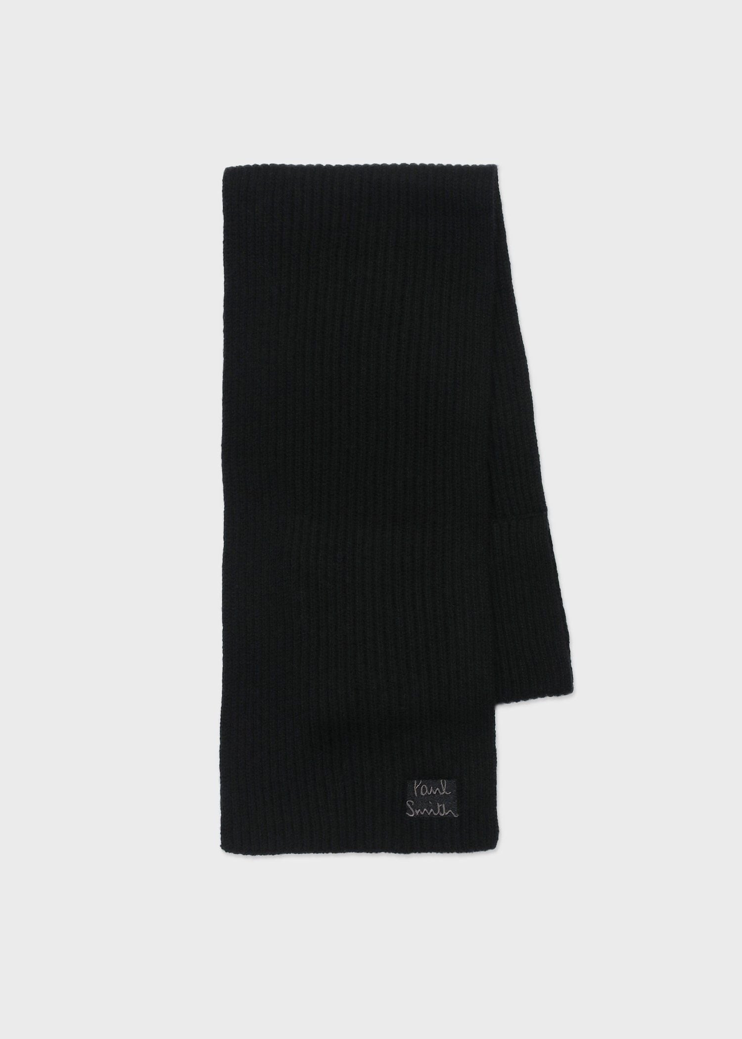 "Cropped Logo" ショートマフラー