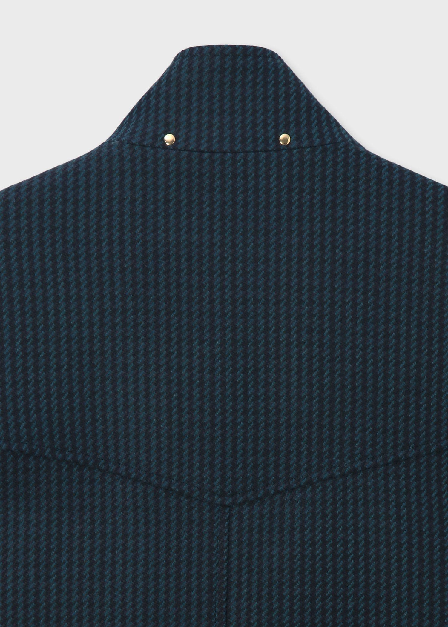 クラシックチェック スタンドカラーブルゾン