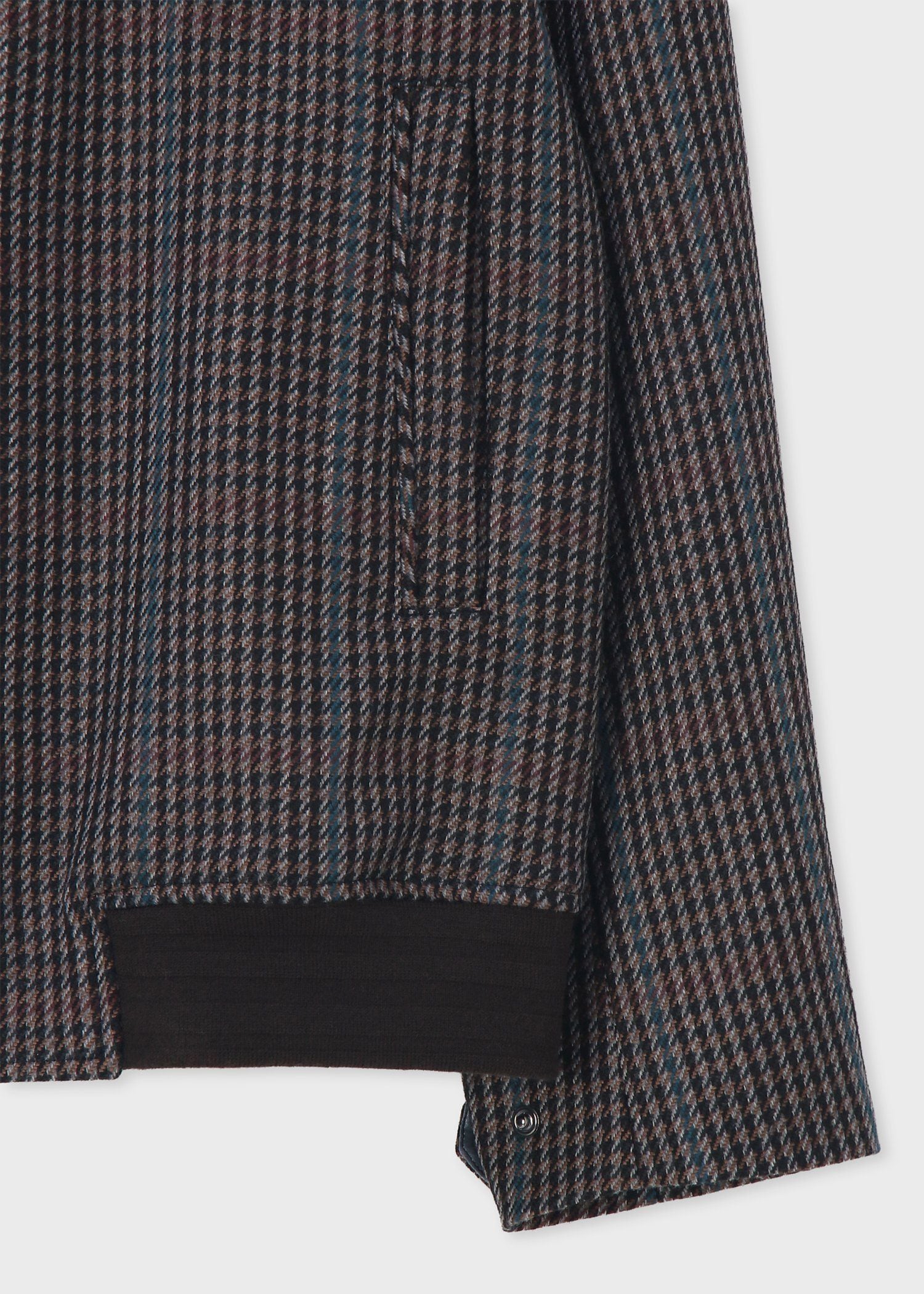 クラシックチェック スタンドカラーブルゾン