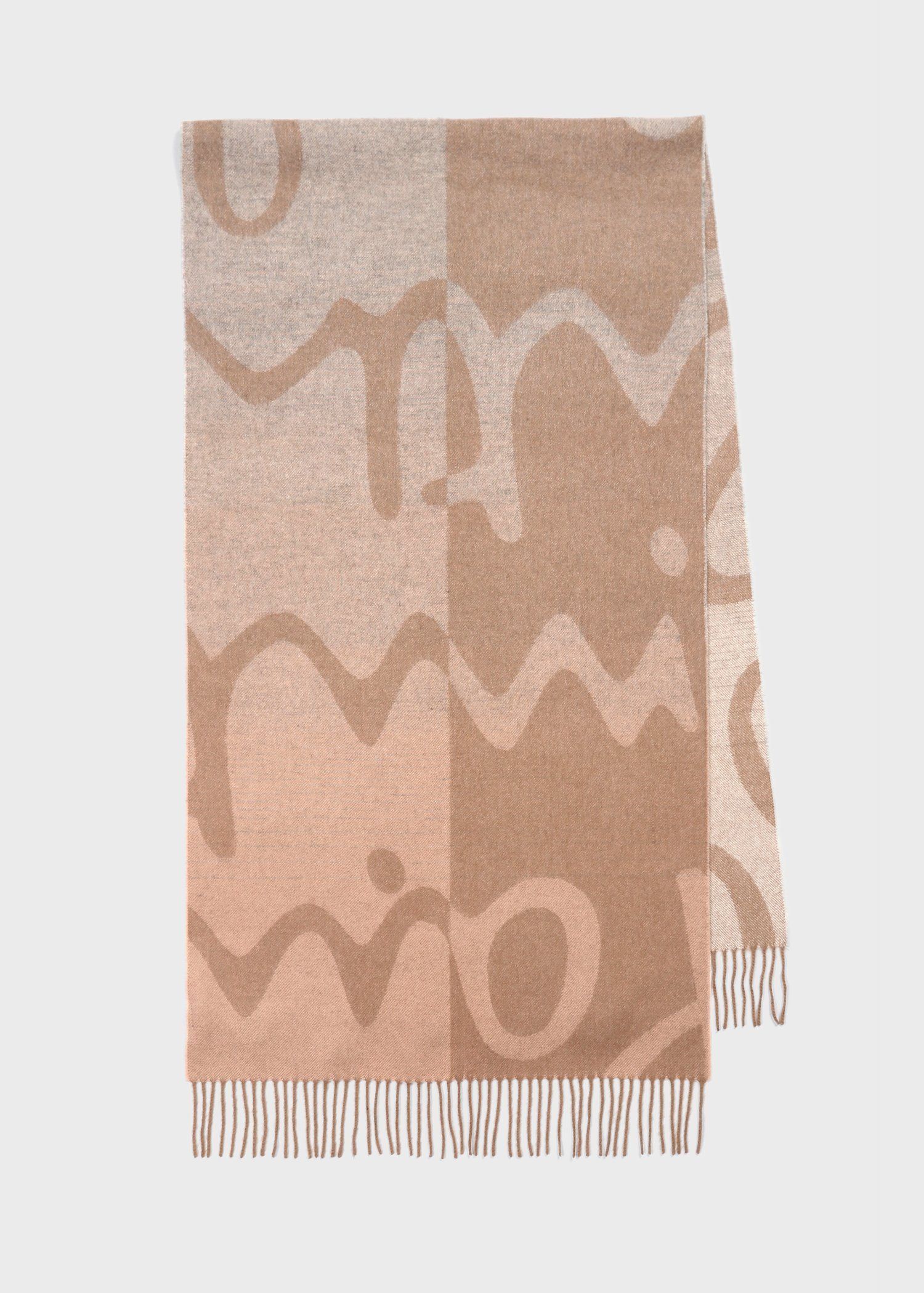 ウィメンズ グラデーション ロゴ マフラー