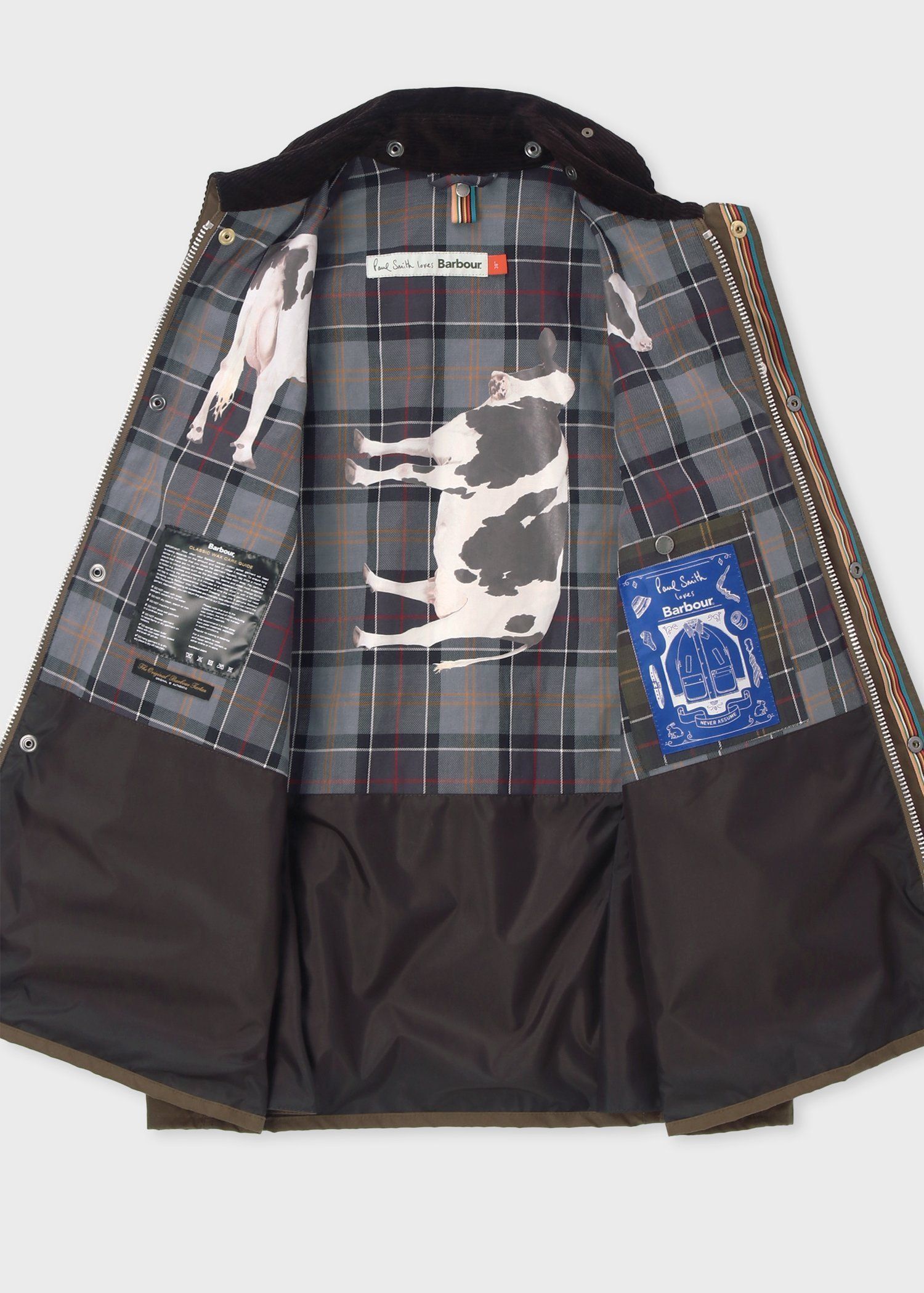 "Paul Smith Loves Barbour" Bedale ワックスジャケット