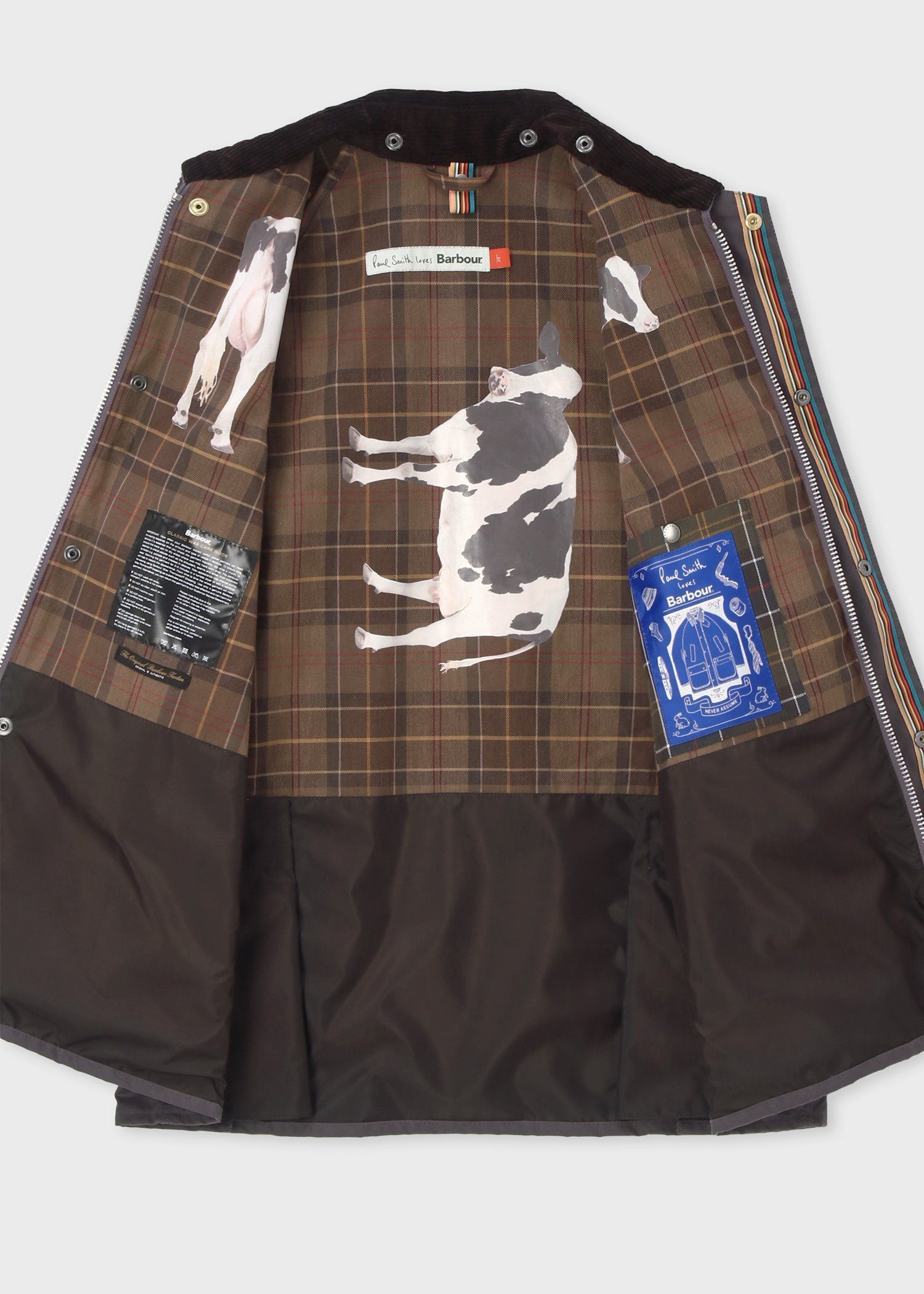 "Paul Smith Loves Barbour" Bedale ワックスジャケット