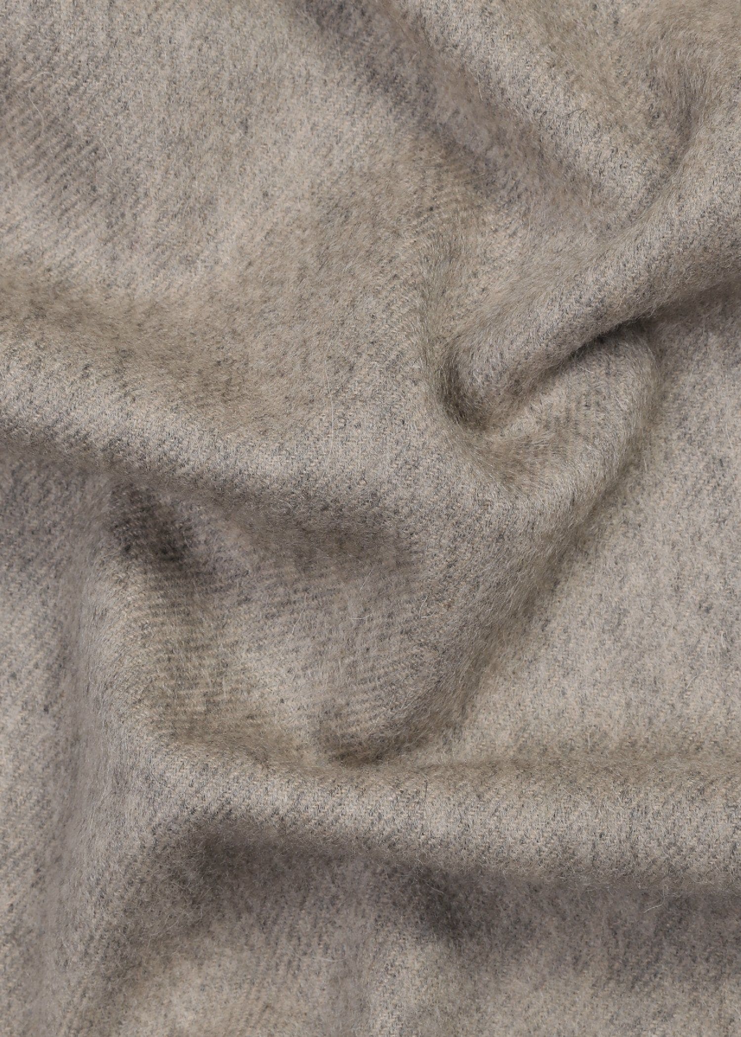 "Cropped Logo" カシミヤブレンド マフラー