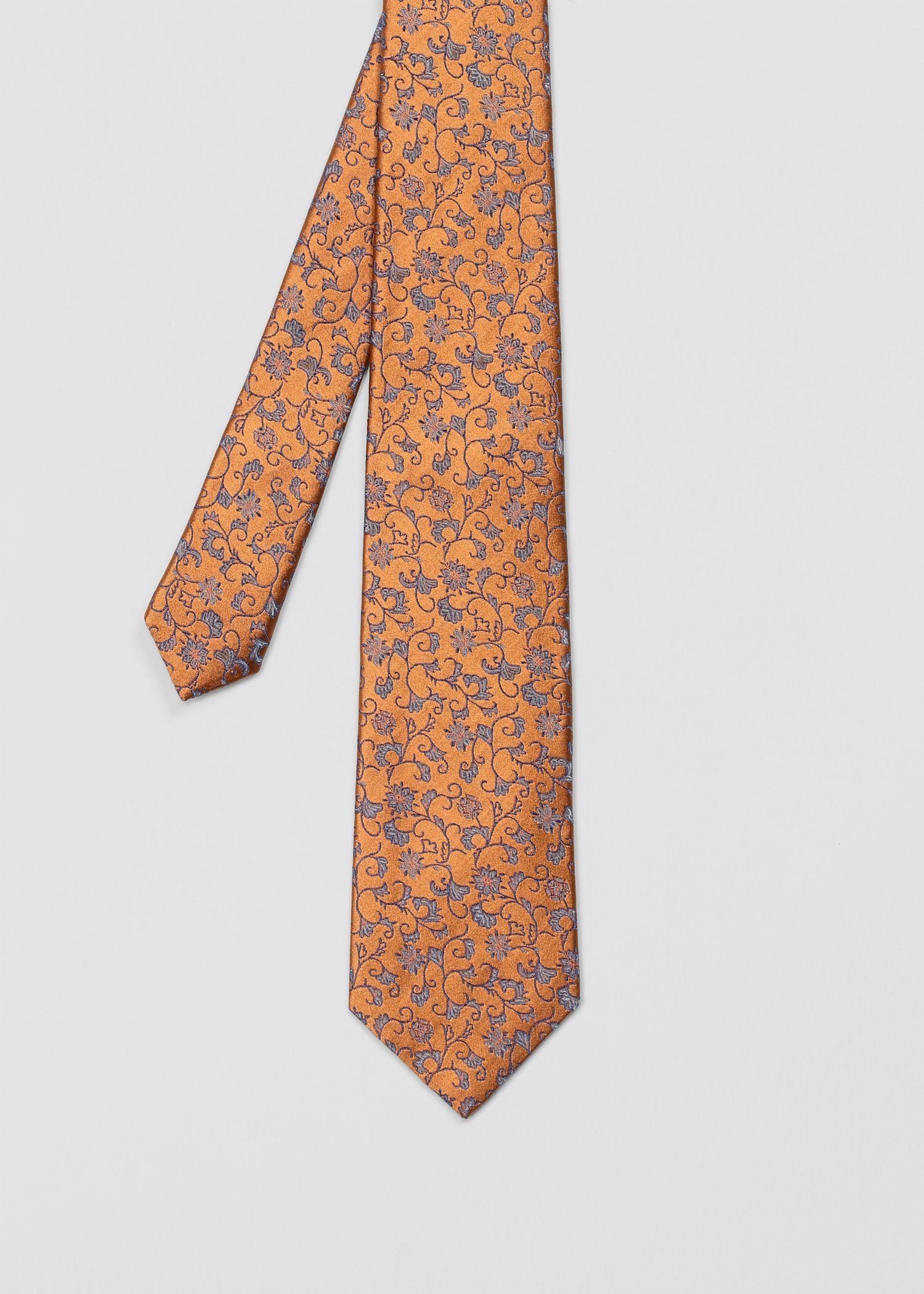 フローラルパターン タイ（ダークグレー） ｜ポール・スミス