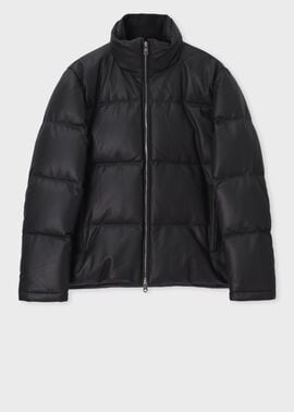 シープスキン レザーダウンジャケット