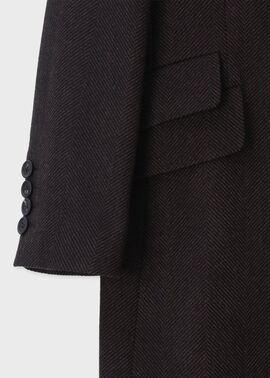 ワイドヘリンボーンカシミヤ チェスターコート ｜ポール・スミス