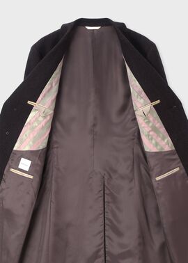 ワイドヘリンボーンカシミヤ チェスターコート ｜ポール・スミス