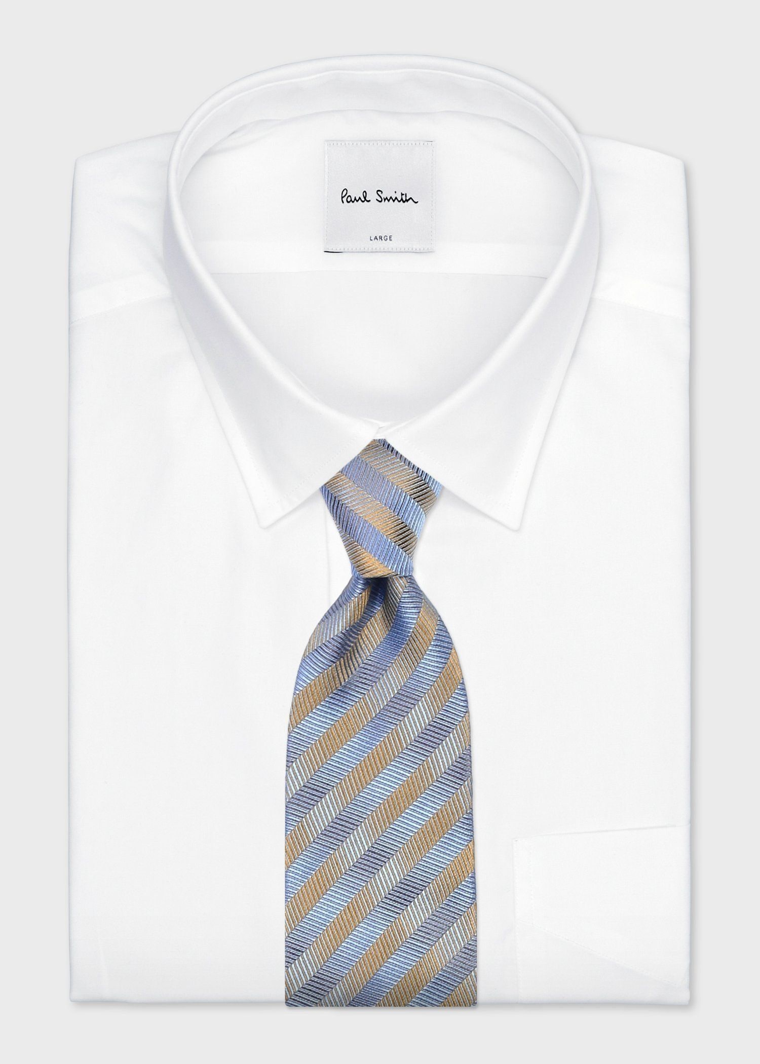 新品　Paul Smith レジメンタルタイ シャドーレジメンタル タイ ｜ポール・スミス