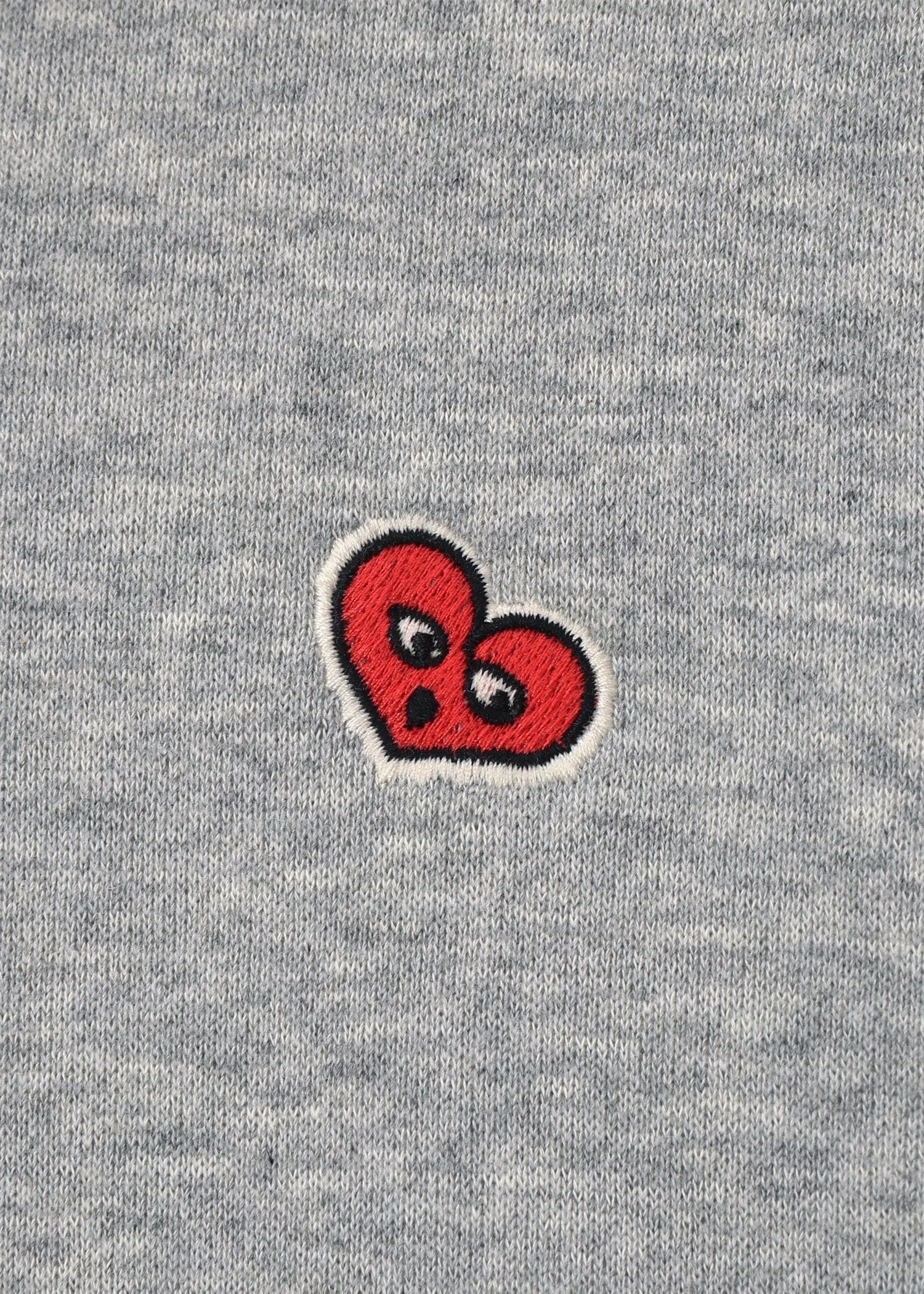 "Character hearts" ジップアップパーカ