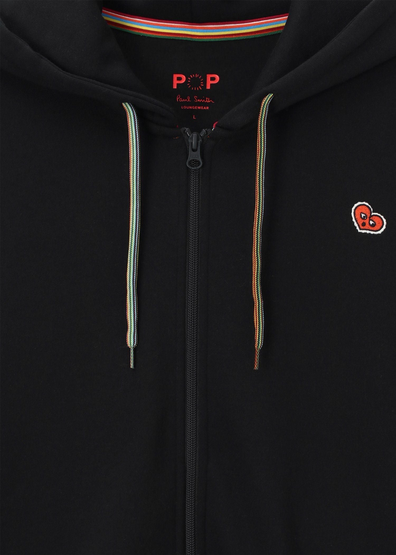 "Character hearts" ジップアップパーカ