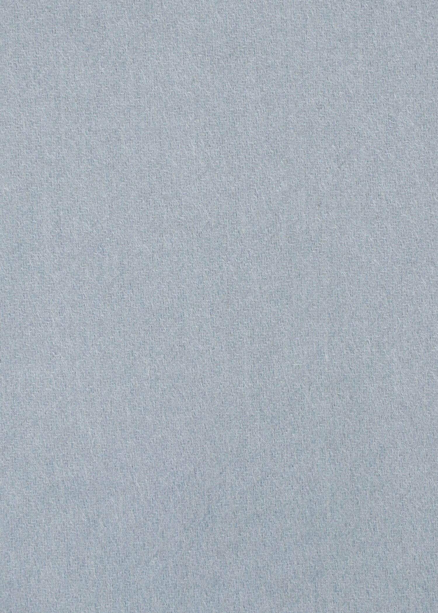 ウィメンズ カシミヤ リバーシブルマフラー（サックスブルー