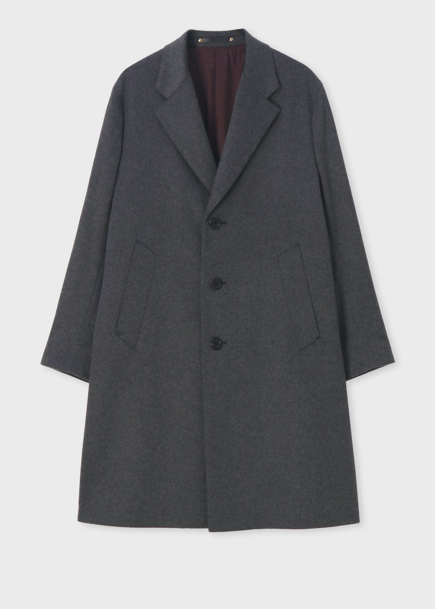 カシミヤ チェスターコート