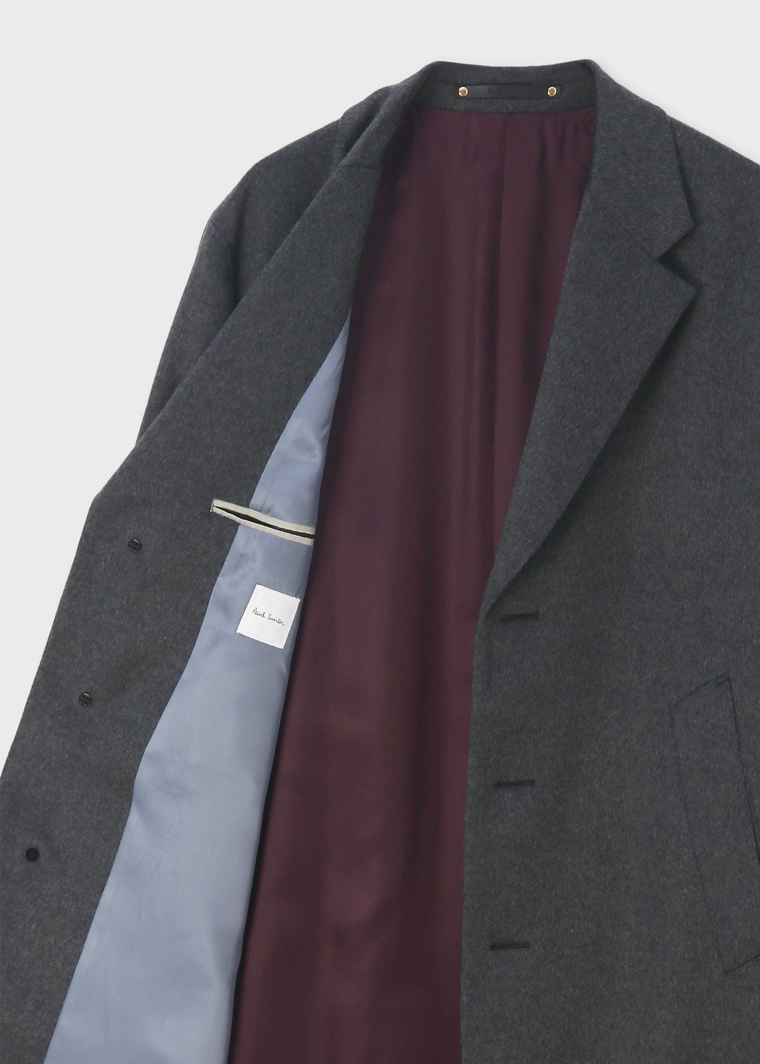 カシミヤ チェスターコート