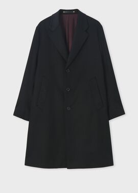 カシミヤ チェスターコート