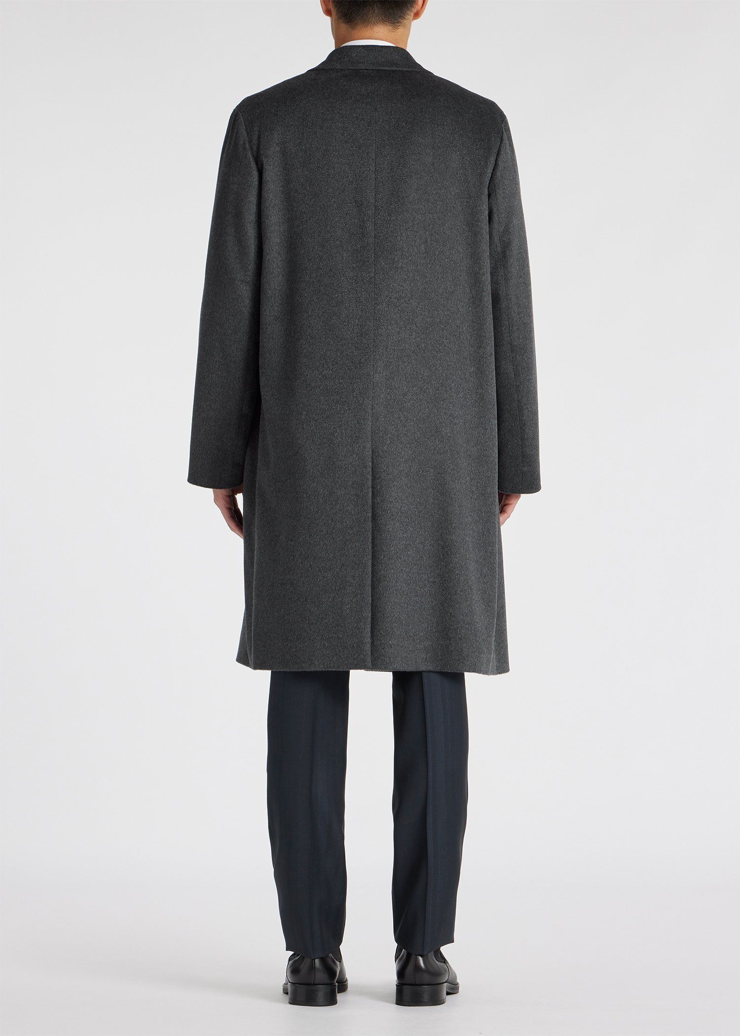 カシミヤ チェスターコート