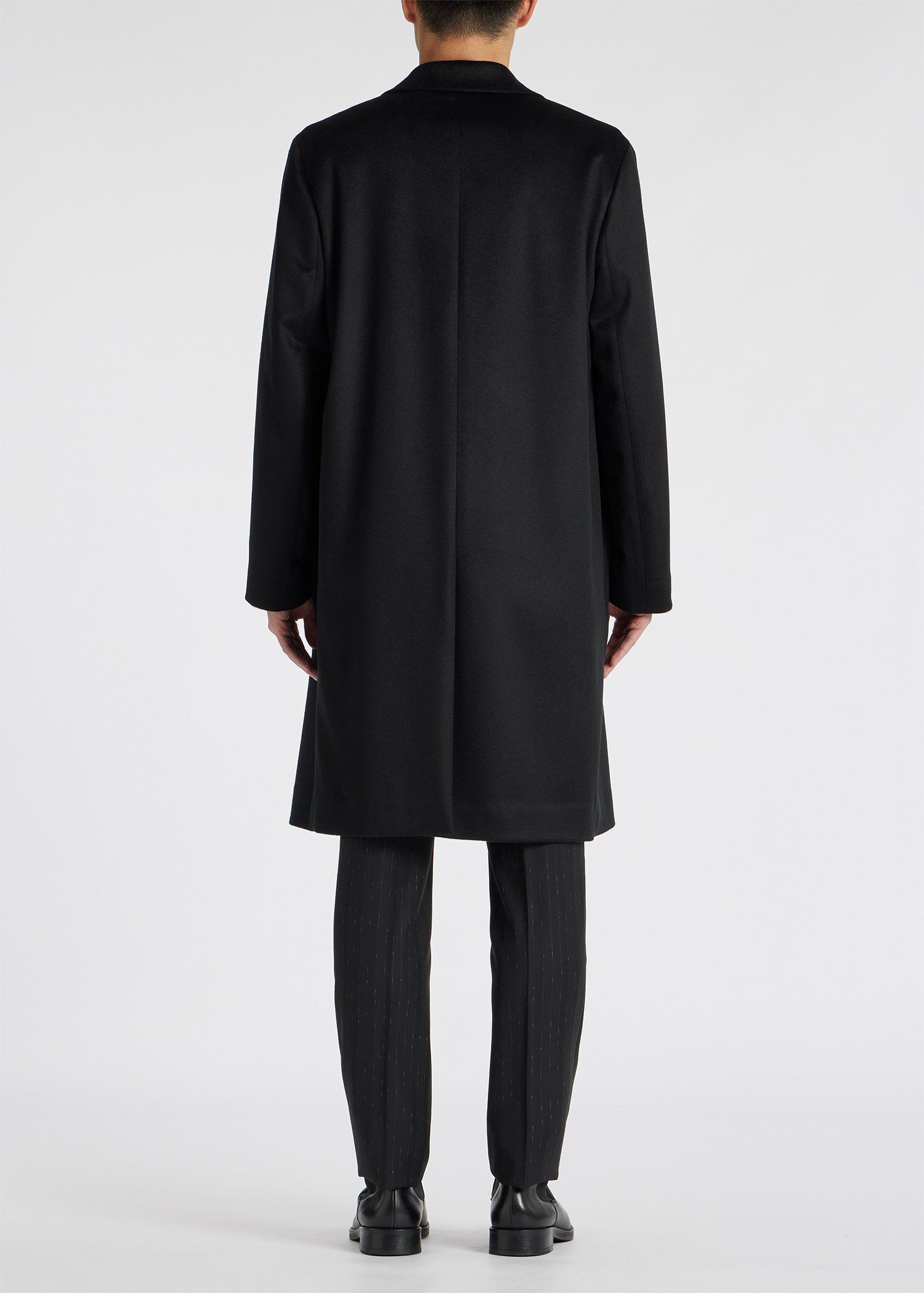 カシミヤ チェスターコート