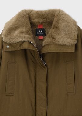 ウィメンズ フェイクファー カジュアルコート ｜ポール・スミス