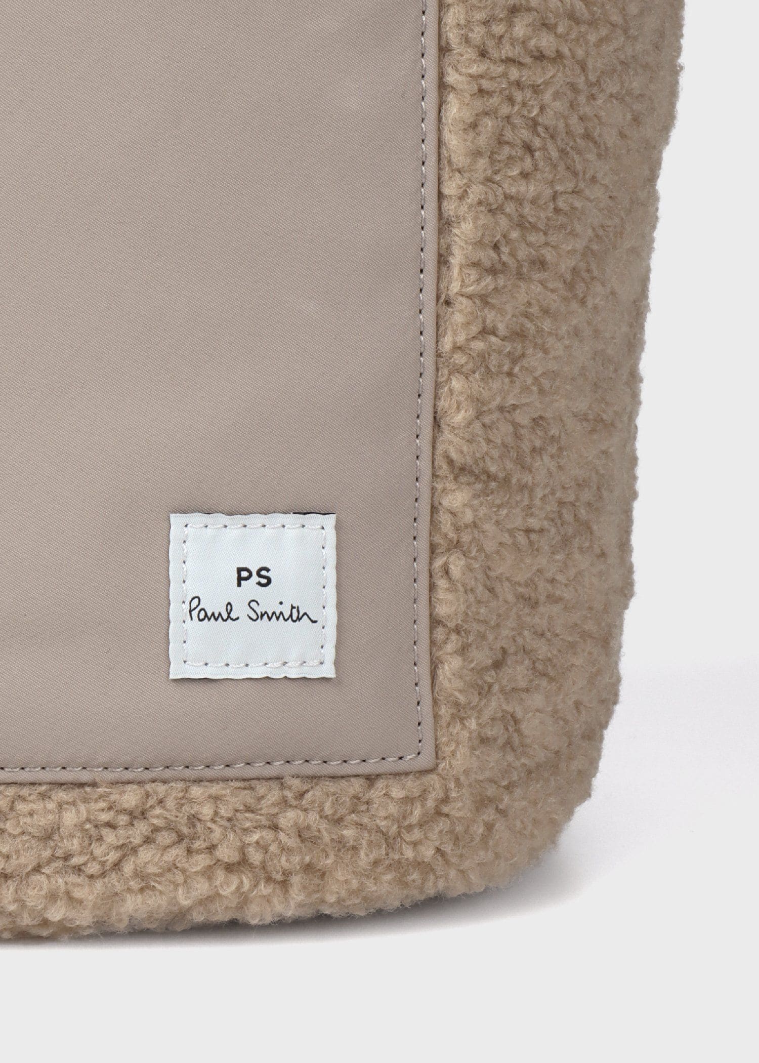 PS Paul Smith ボア ショルダーバッグ（ベージュ） ｜ポール・スミス