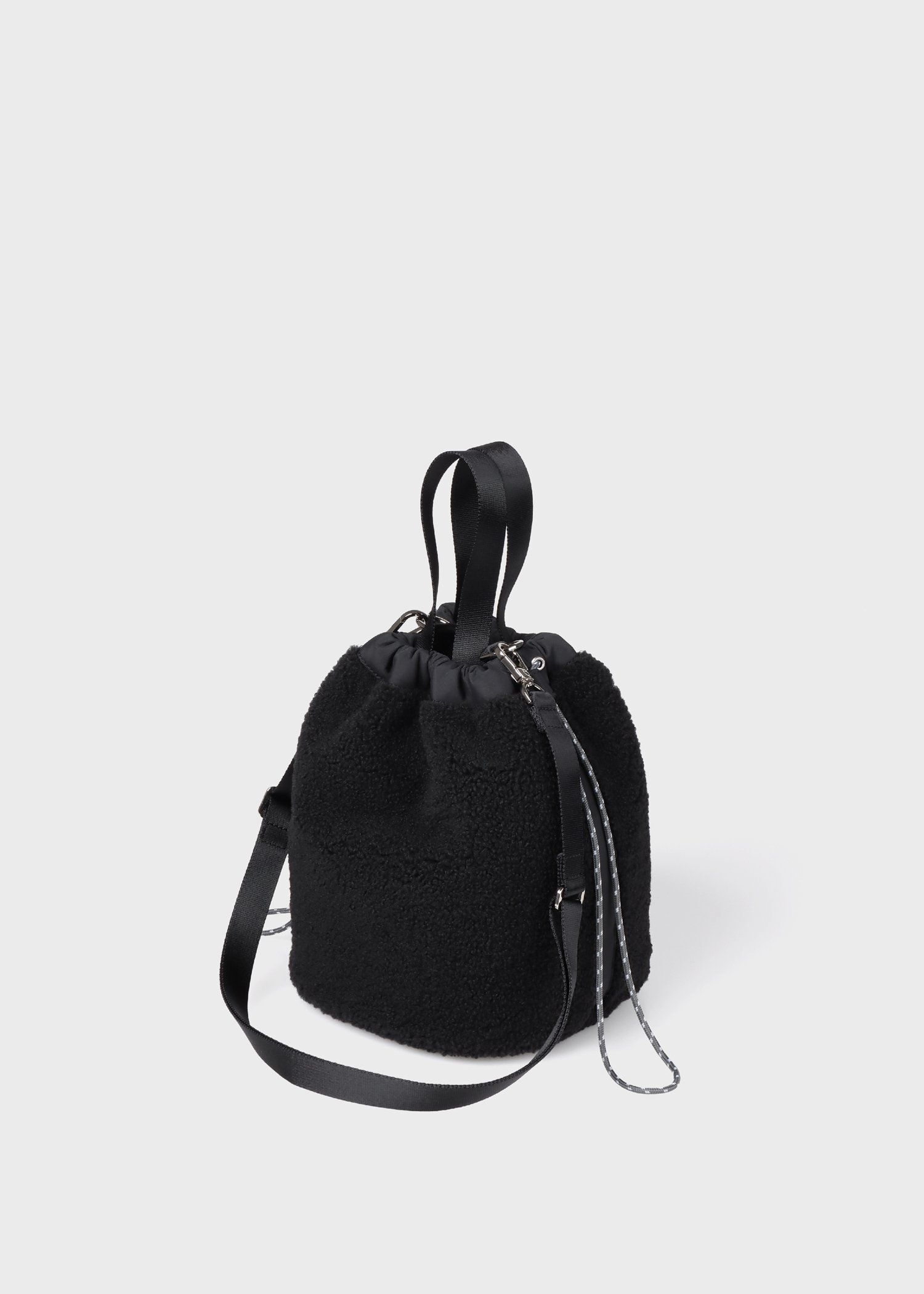 PS Paul Smith ボア ショルダーバッグ（ブラック） ｜ポール・スミス