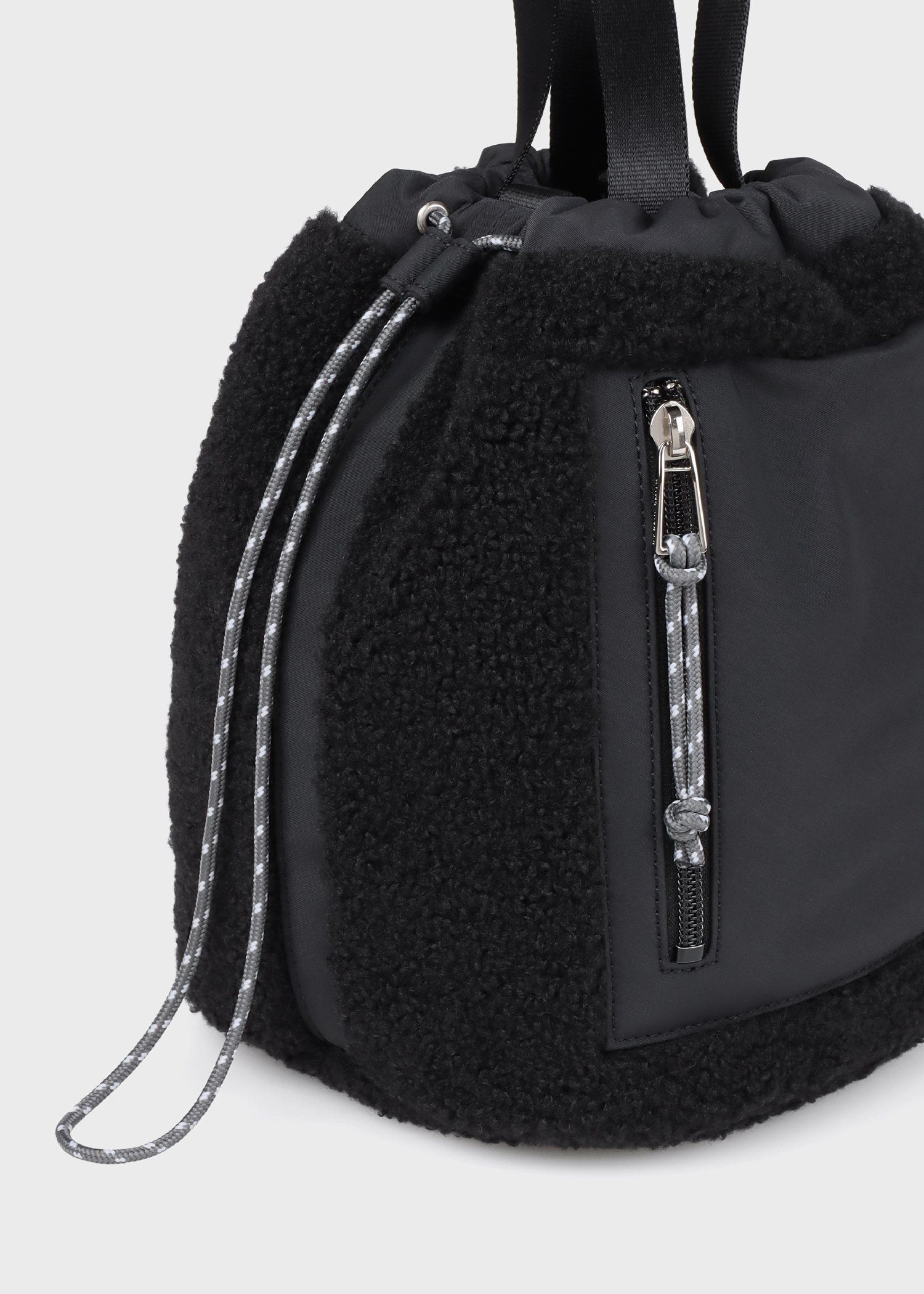 PS Paul Smith ボア ショルダーバッグ（ブラック） ｜ポール・スミス