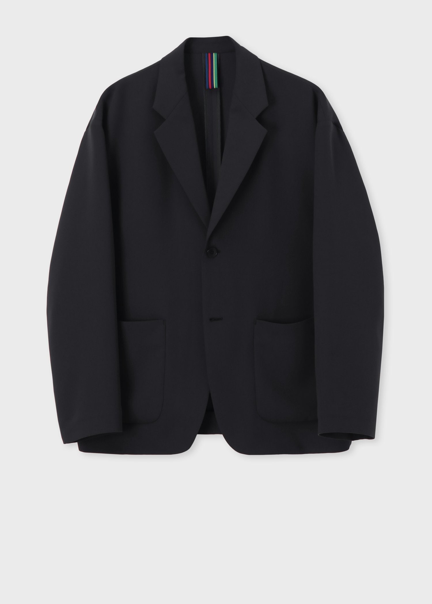 ライトドライテクスチャー 2B ジャケット（ブラック） ｜ポール・スミス