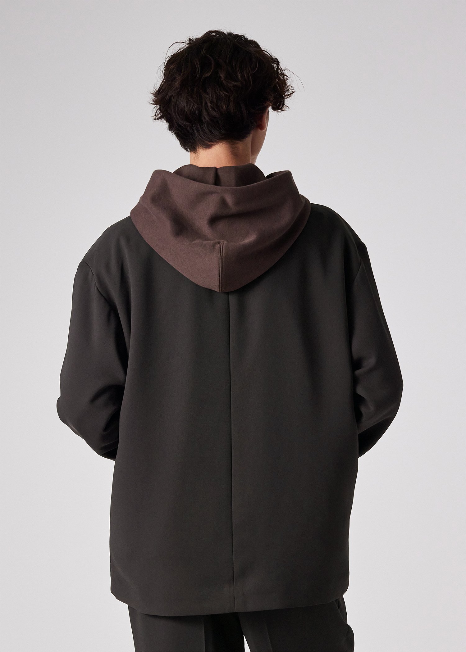 ライトドライテクスチャー 2B ジャケット（ダークグレー） ｜ポール