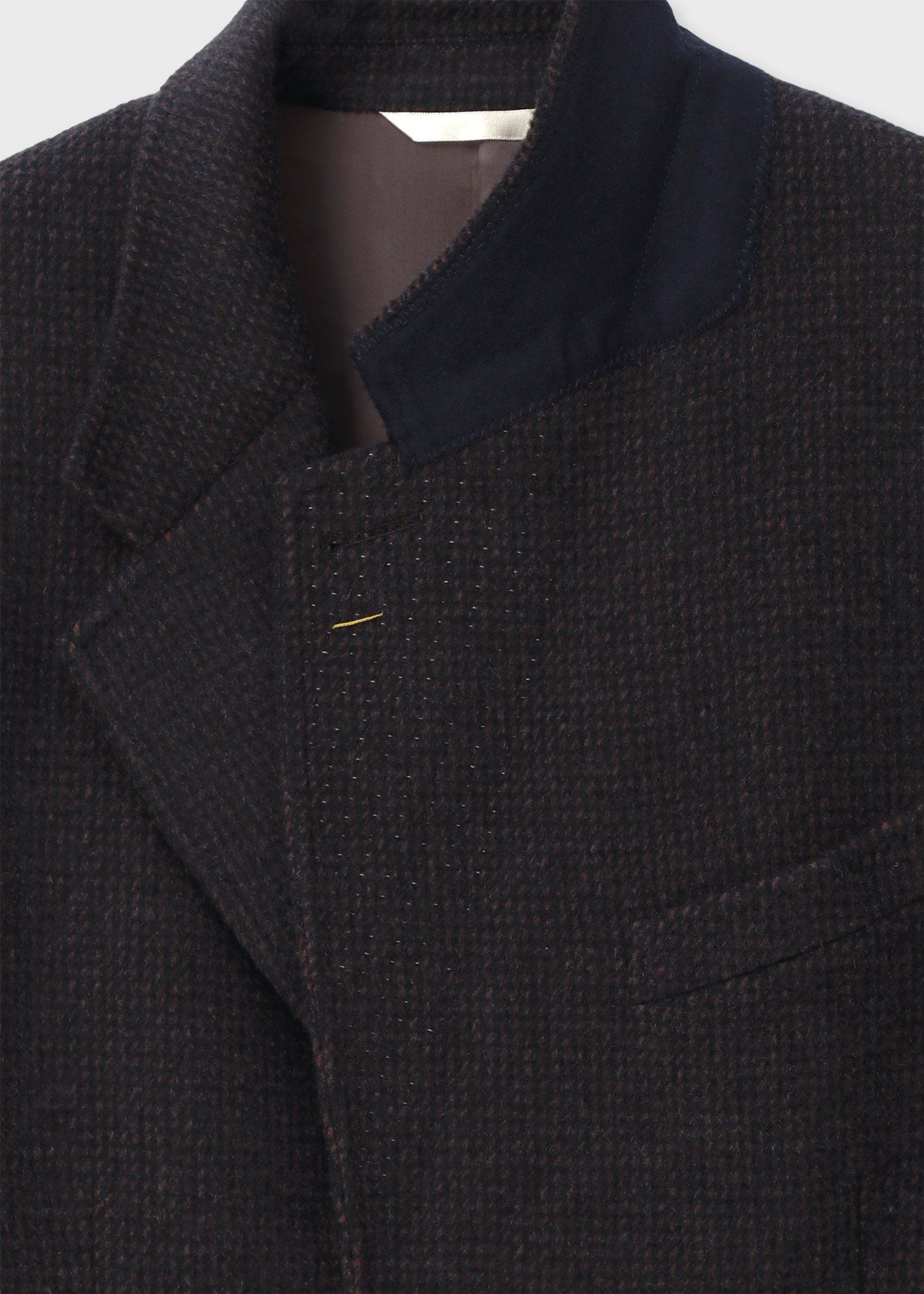 マイクロパターンカシミヤ チェスターコート ｜ポール・スミス