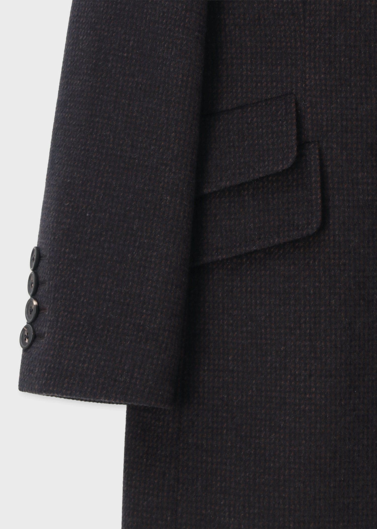 マイクロパターンカシミヤ チェスターコート ｜ポール・スミス