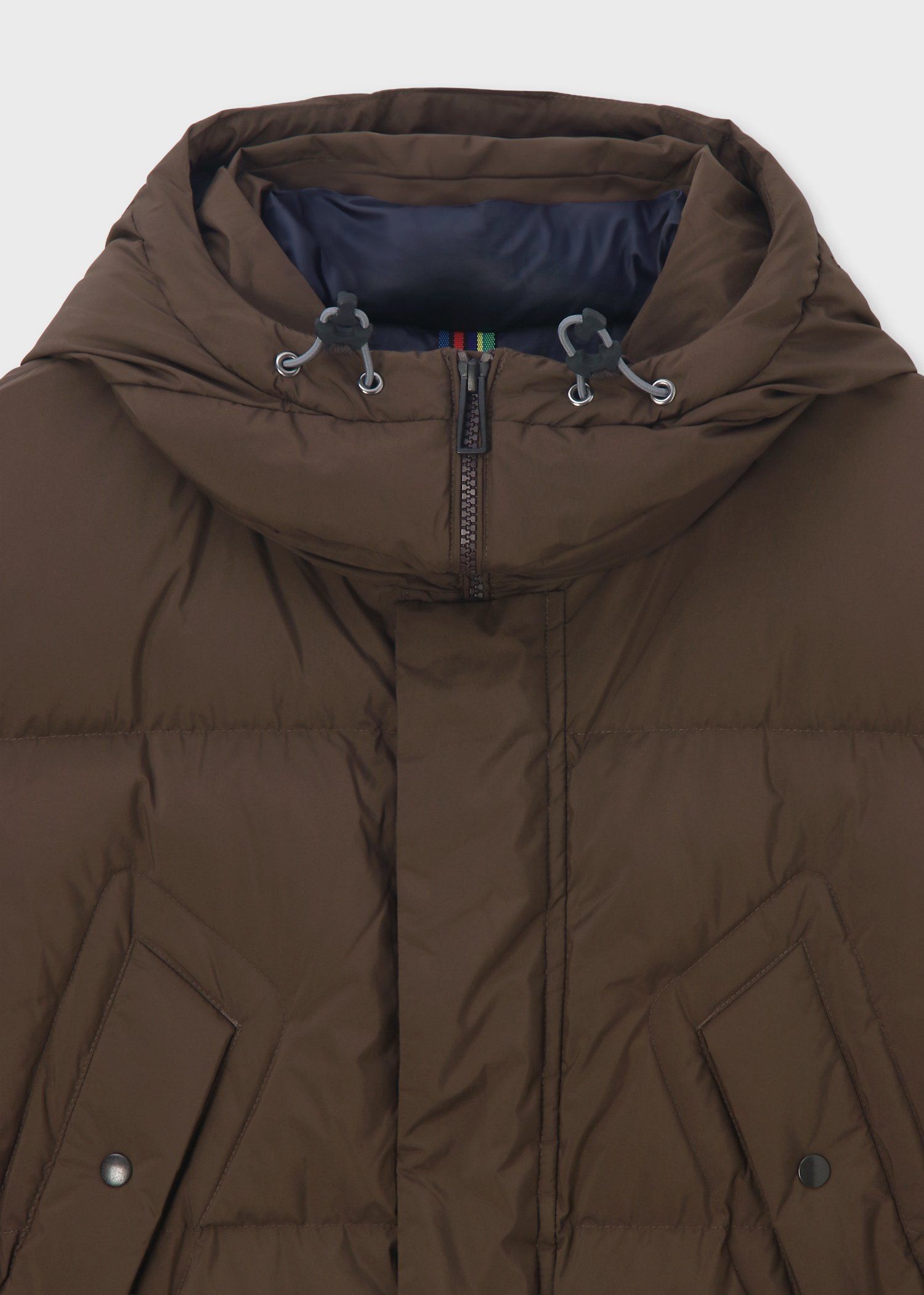 入手困難✨ポールスミス イタリア製 レザーコート キルティング ブラウン アーバンアウトドア パッファーコート（ブラウン） ｜ポール・スミス