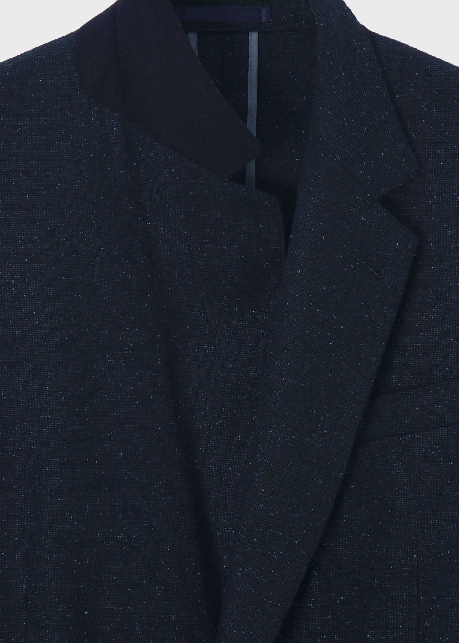 ウールシルク カラーネップツィード 2Bジャケット