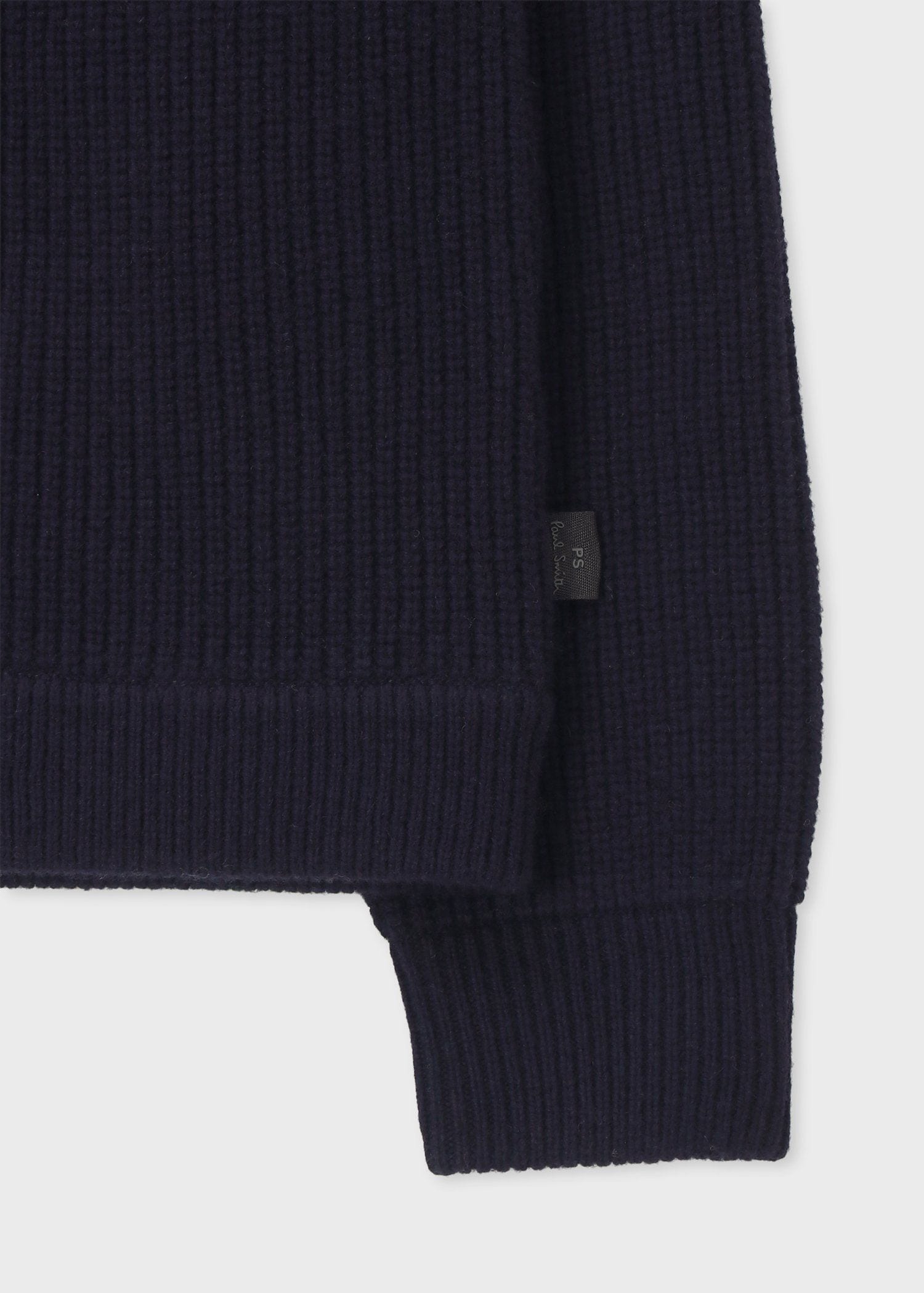 コントラストカラー ジップカーディガン