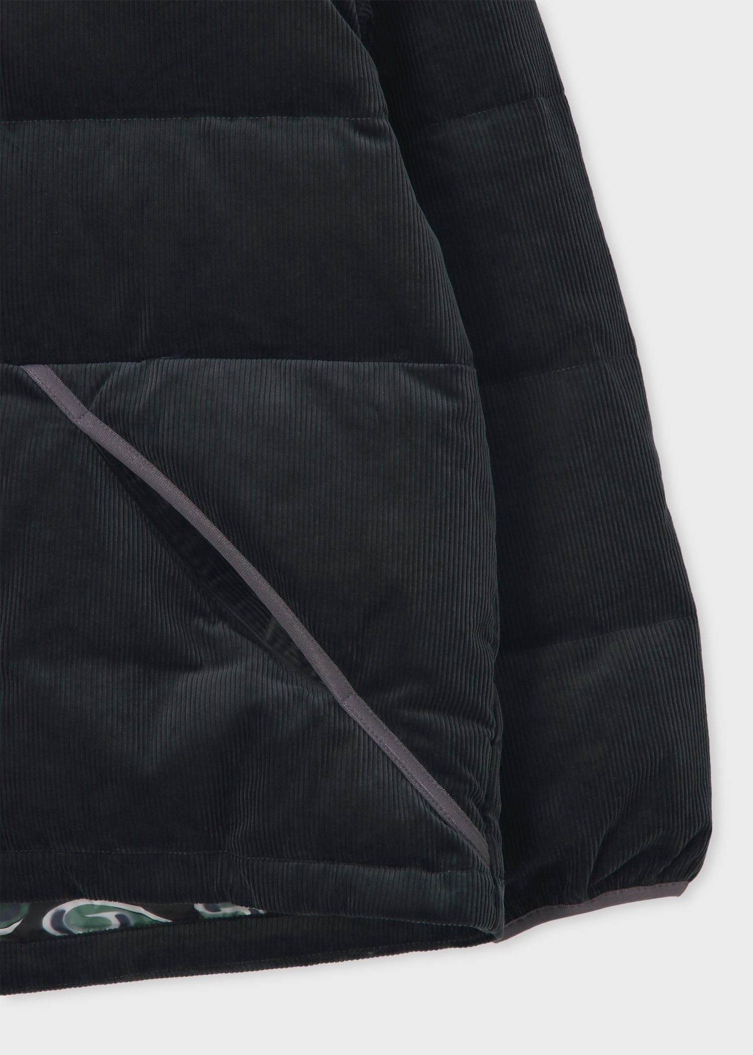 ナローウェールコーデュロイ ダウンジャケット