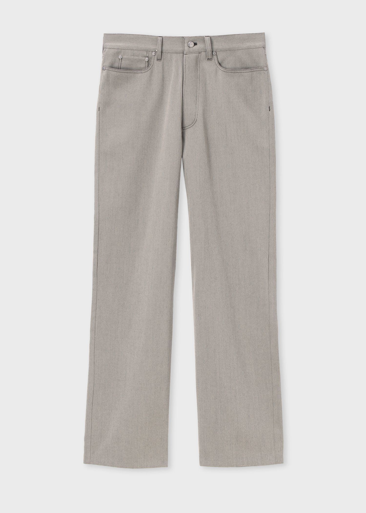 ウールコットンツイル 5ポケットパンツ