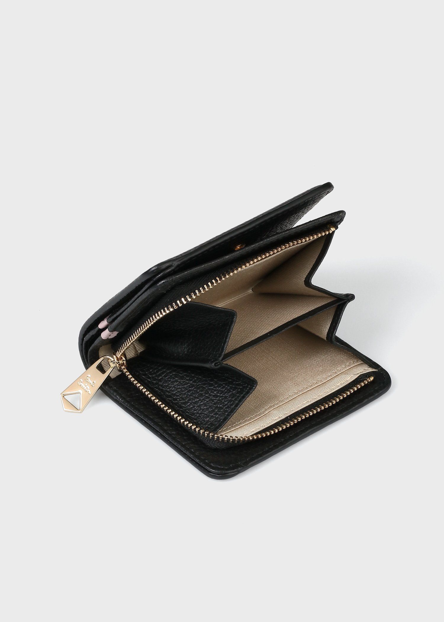 メタルクロップドロゴ 2つ折り財布