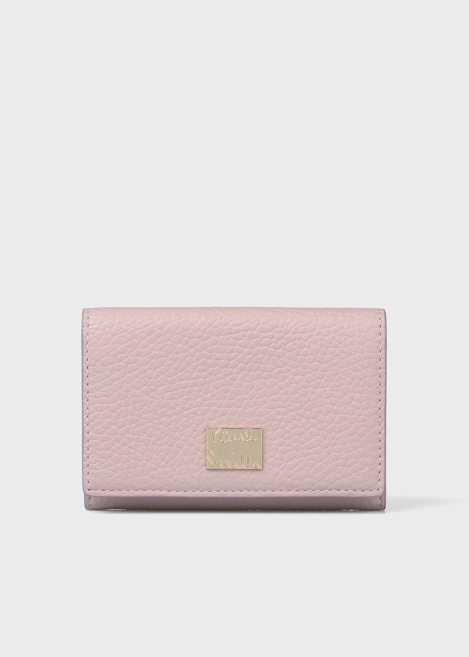メタルクロップドロゴ 名刺入れ（ライラック） ｜ポール・スミス