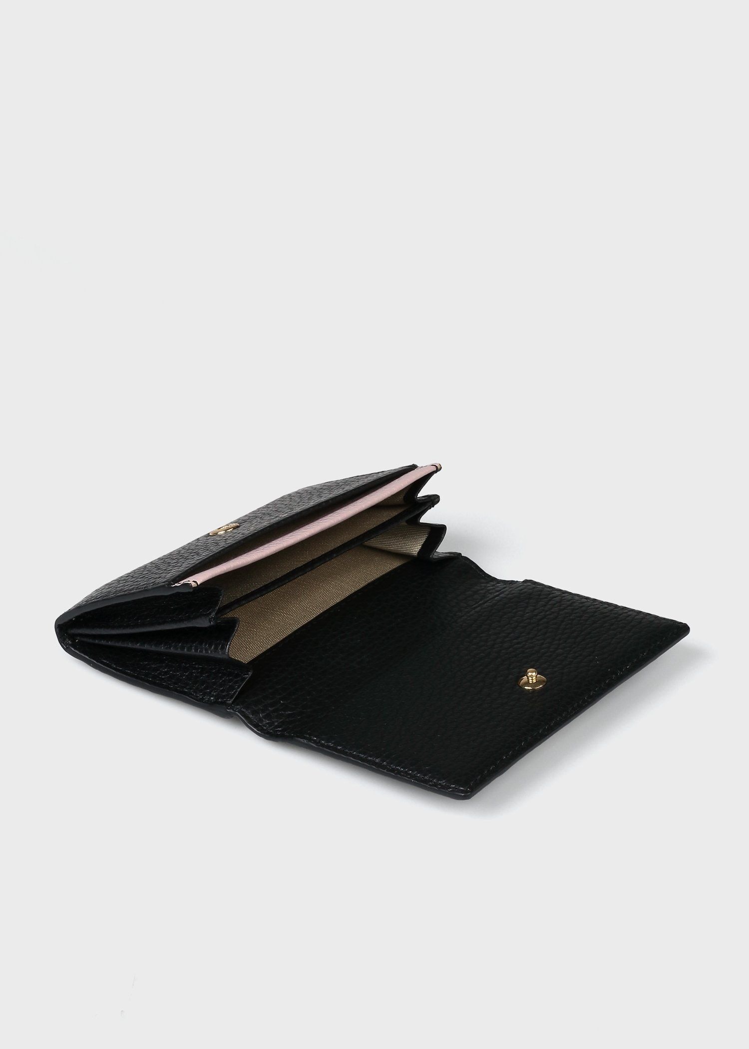 メタルクロップドロゴ 名刺入れ（ブラック） ｜ポール・スミス