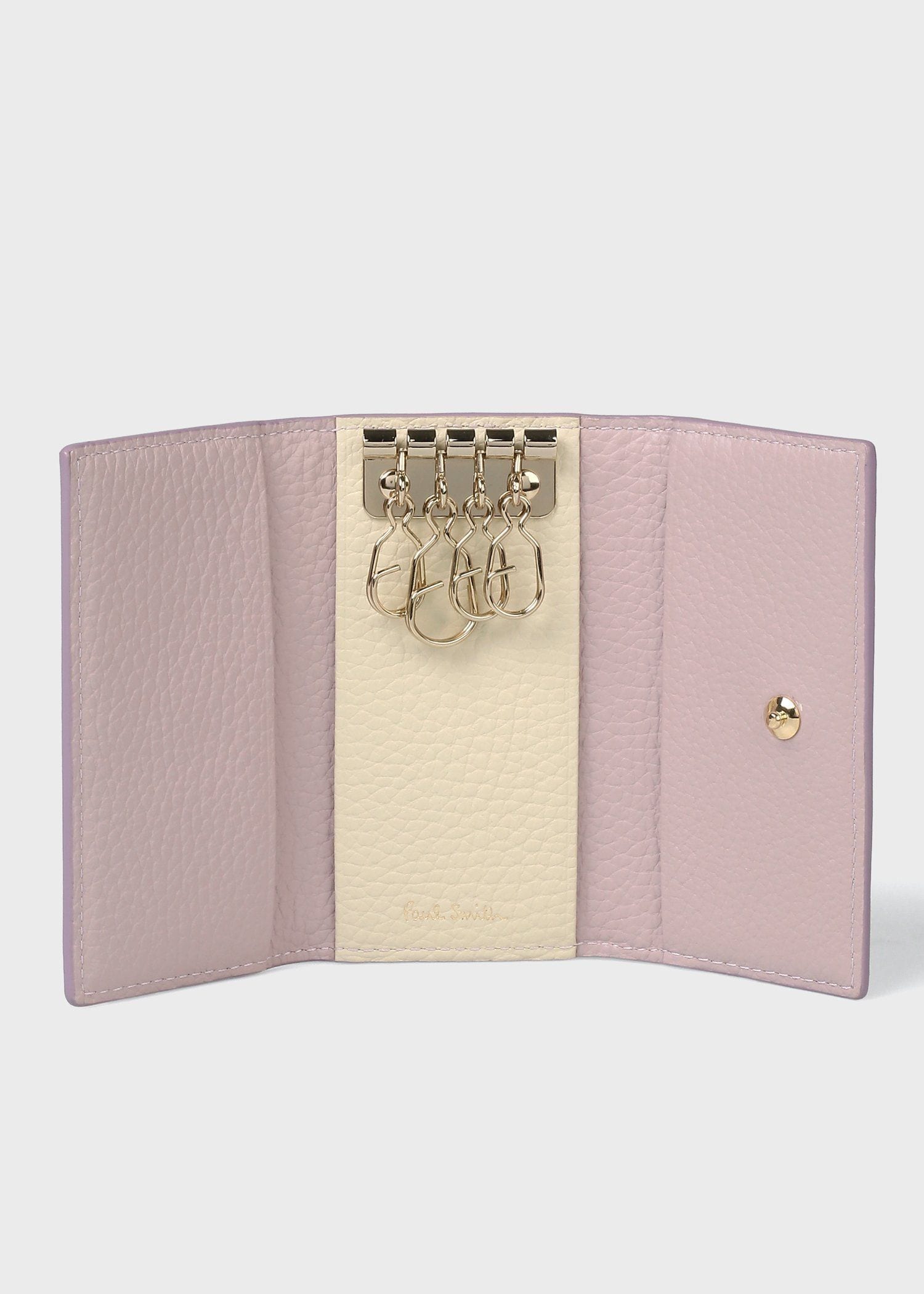 メタルクロップドロゴ キーケース（ライラック） ｜ポール・スミス