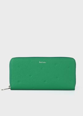 Paul Smith 激レア　新品　ポールドローイング　長財布　グリーン コンティニュアスパターン 長財布（グリーン） ｜ポール・スミス