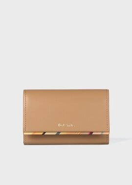 Newスワールトリム 名刺入れ（ベージュ） ｜ポール・スミス
