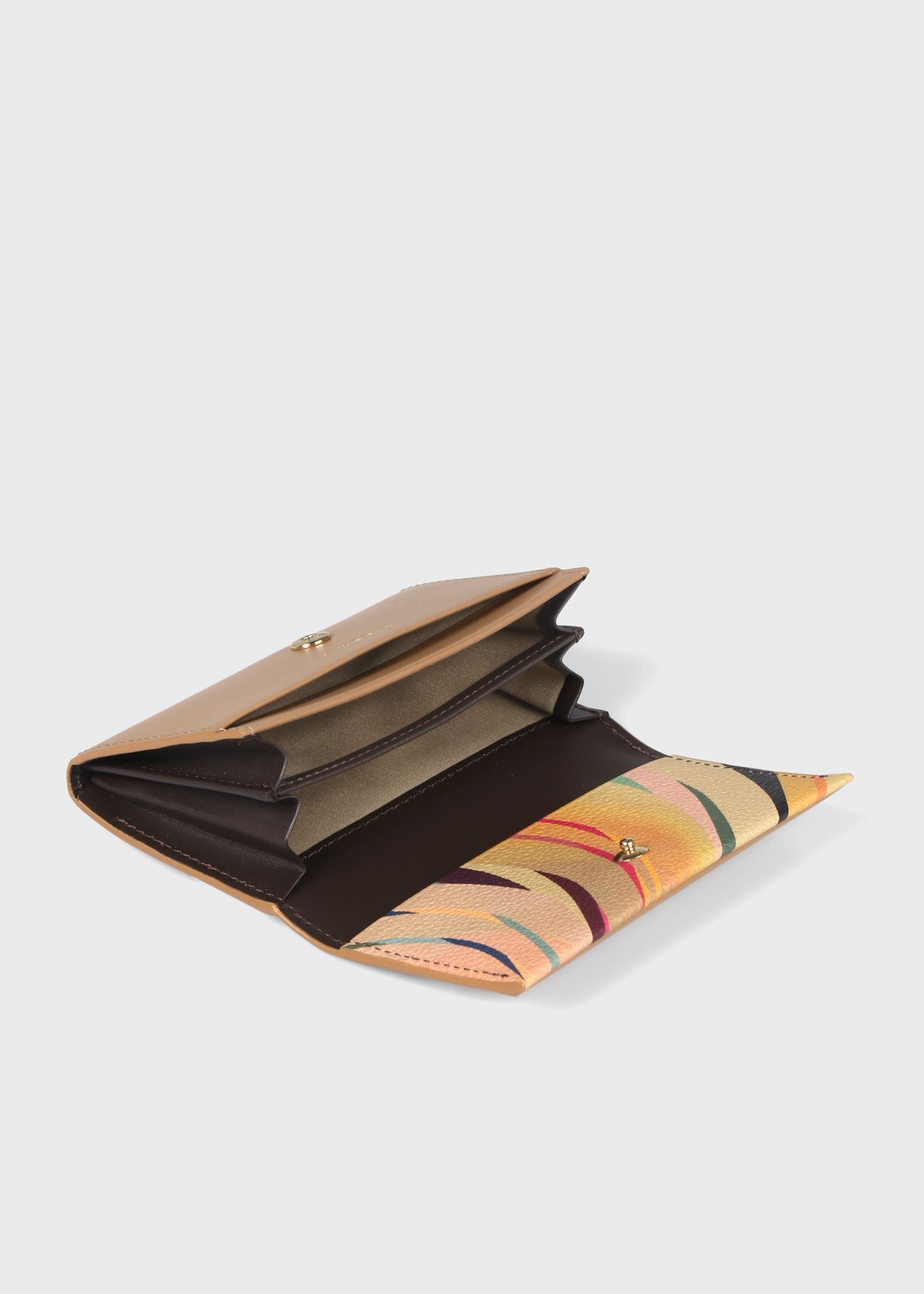 Paul Smith 名刺入れ ベージュ Newスワールトリム 名刺入れ（ベージュ） ｜ポール・スミス