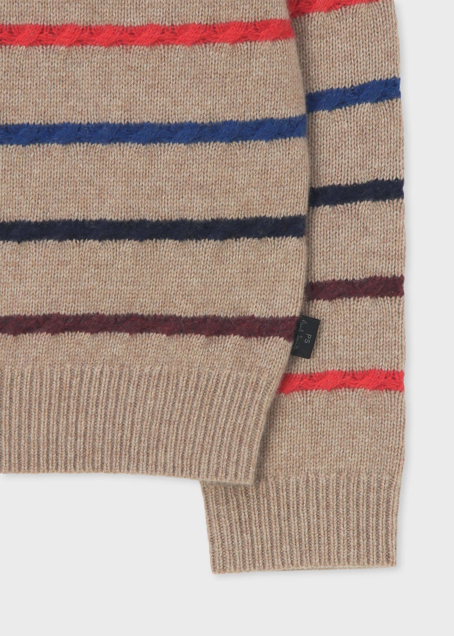 マルチカラーボーダー ニットポロ