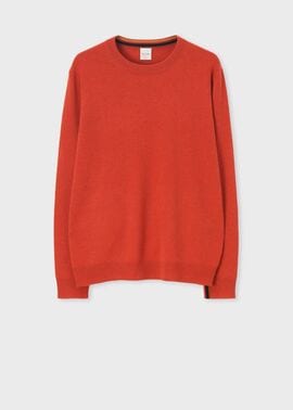 アーティストストライプポイント カシミヤ ニット