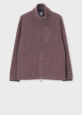 ボアフリース ジップアップブルゾン