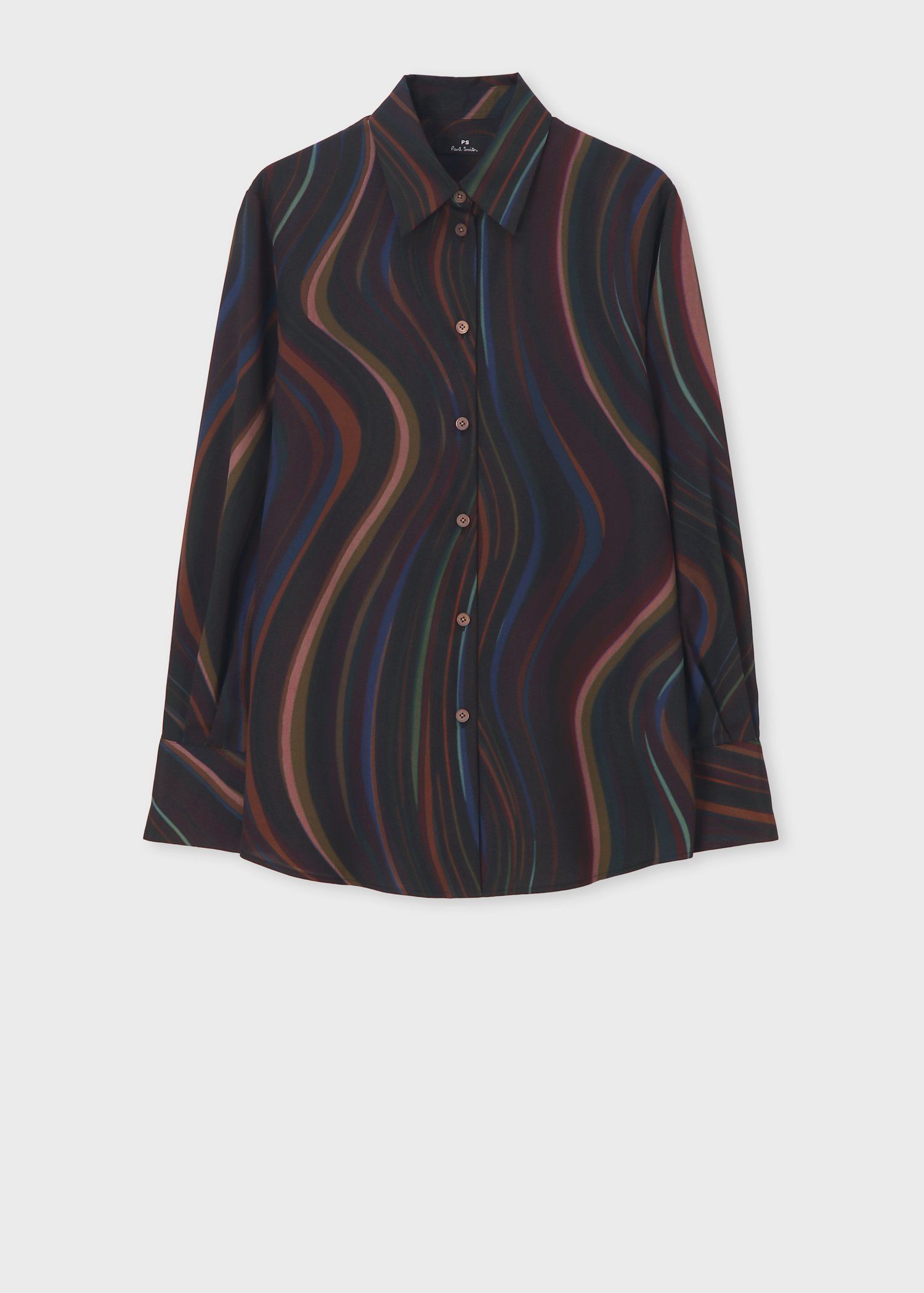 ウィメンズ “Winter Swirl” プリント シャツ ｜ポール・スミス