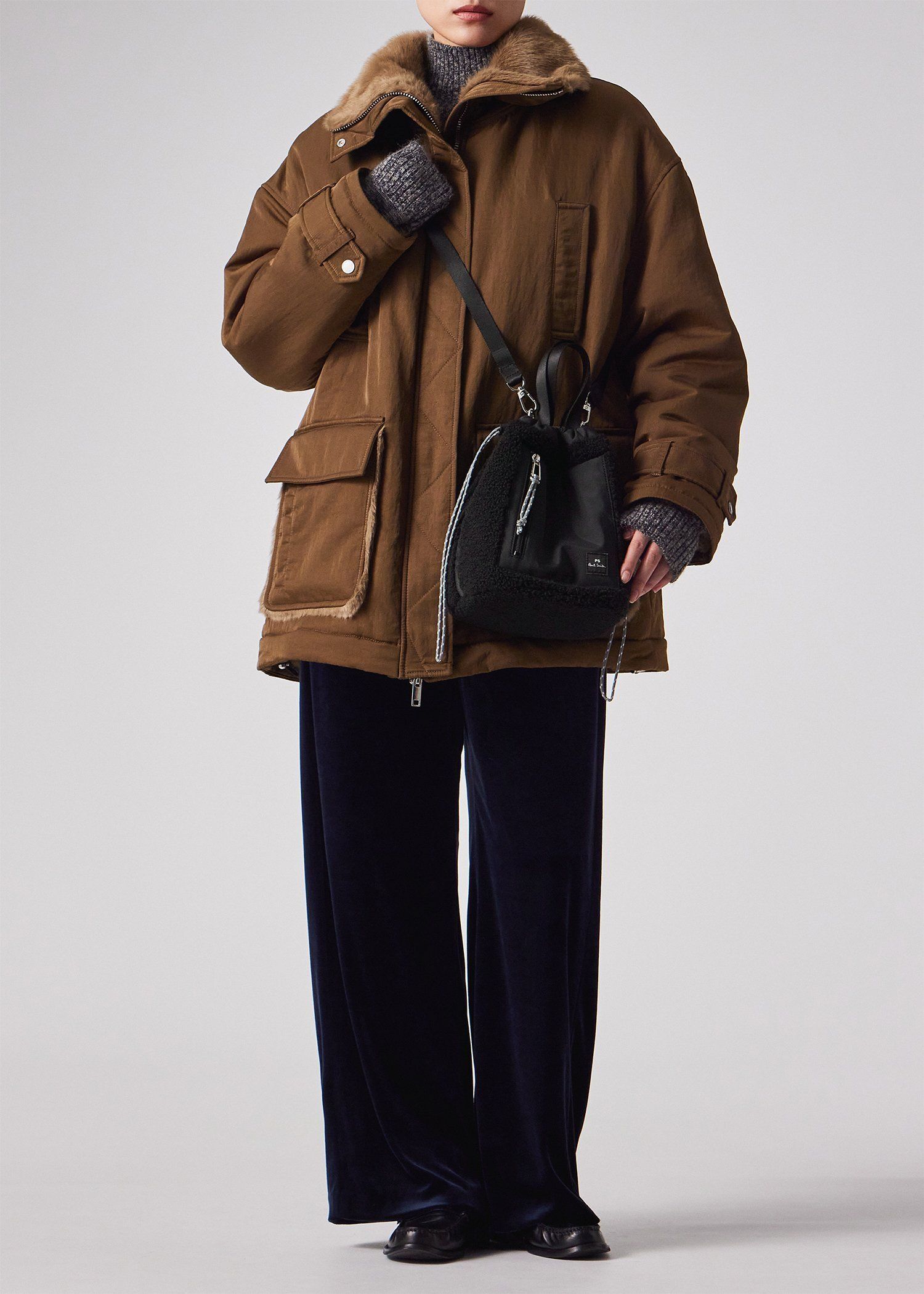 PS Paul Smith ボア ショルダーバッグ