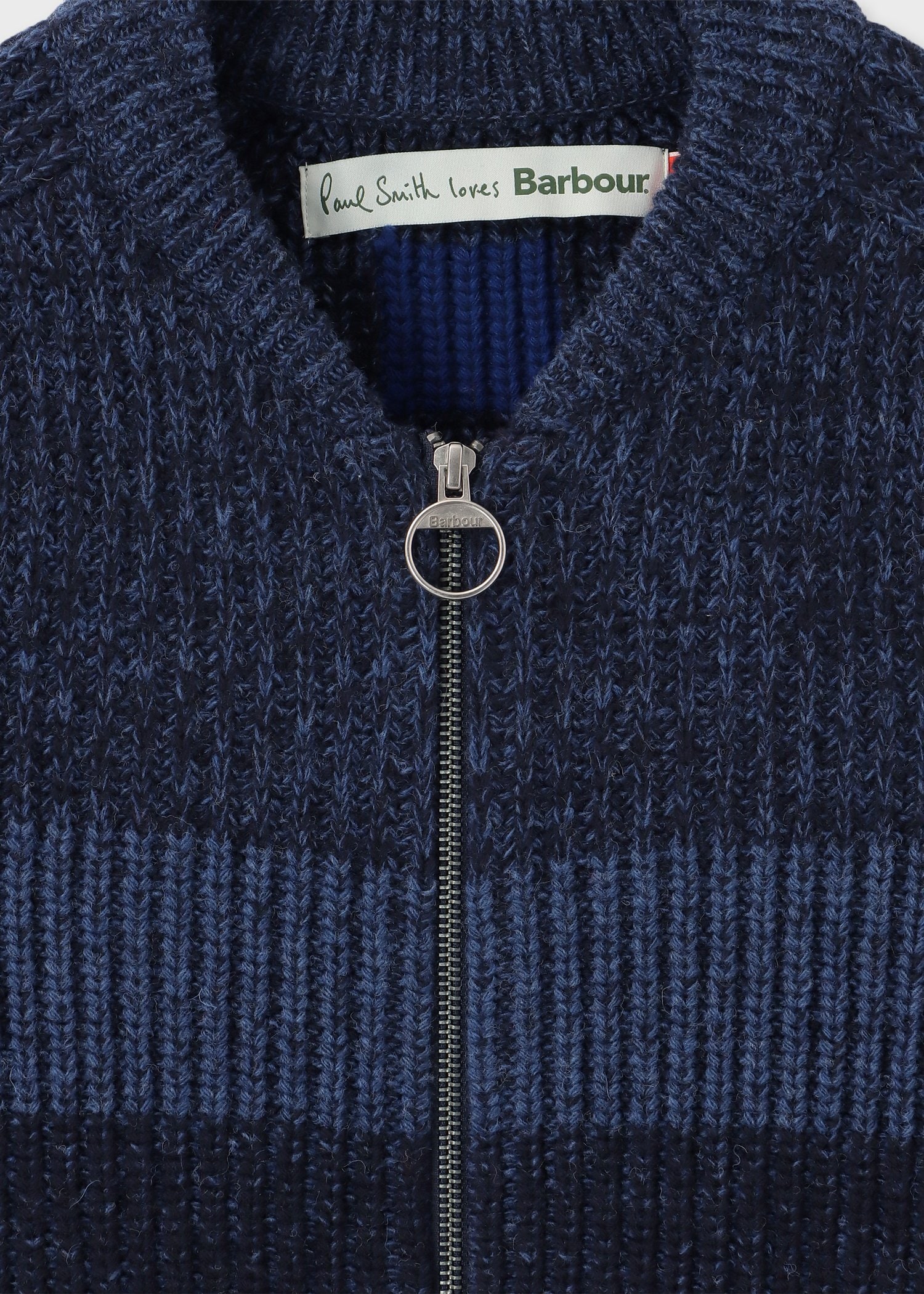 Paul Smith Loves Barbour ニットボンバーカーディガン ｜ポール・スミス
