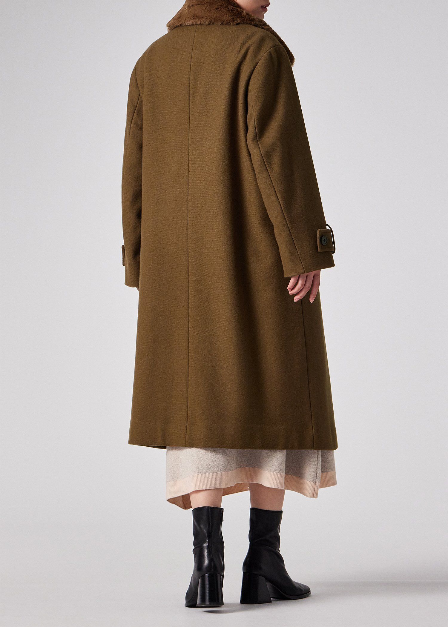 ウィメンズ ウールカルゼ ロングコート