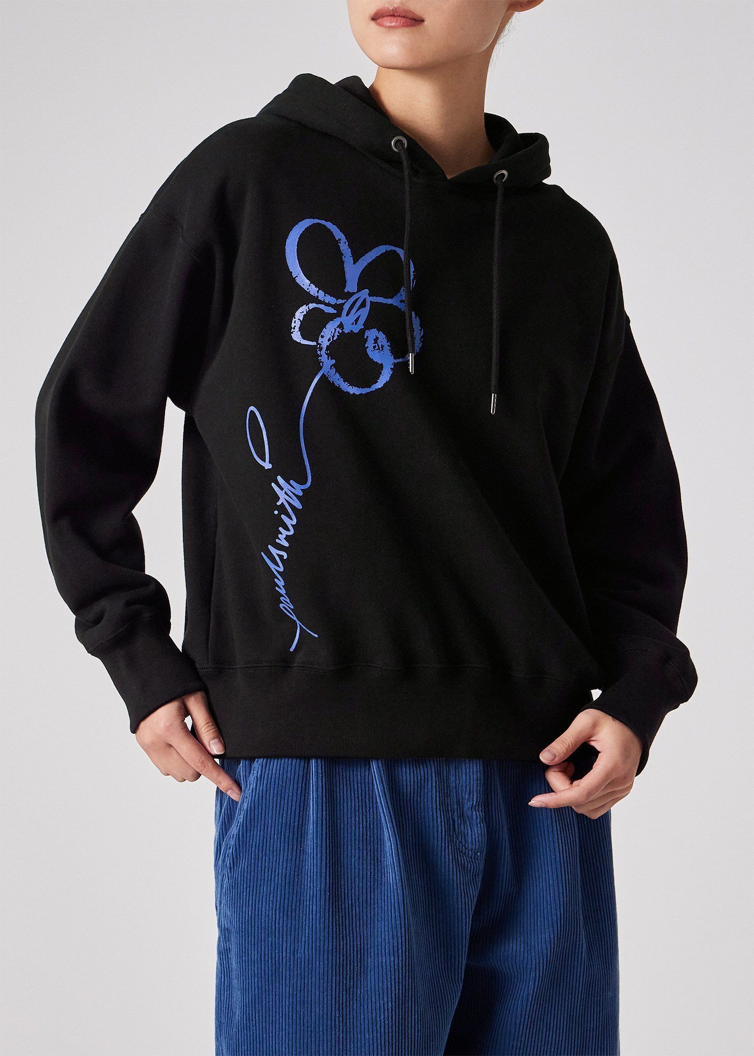 ウィメンズ ブルーフラワー パーカ