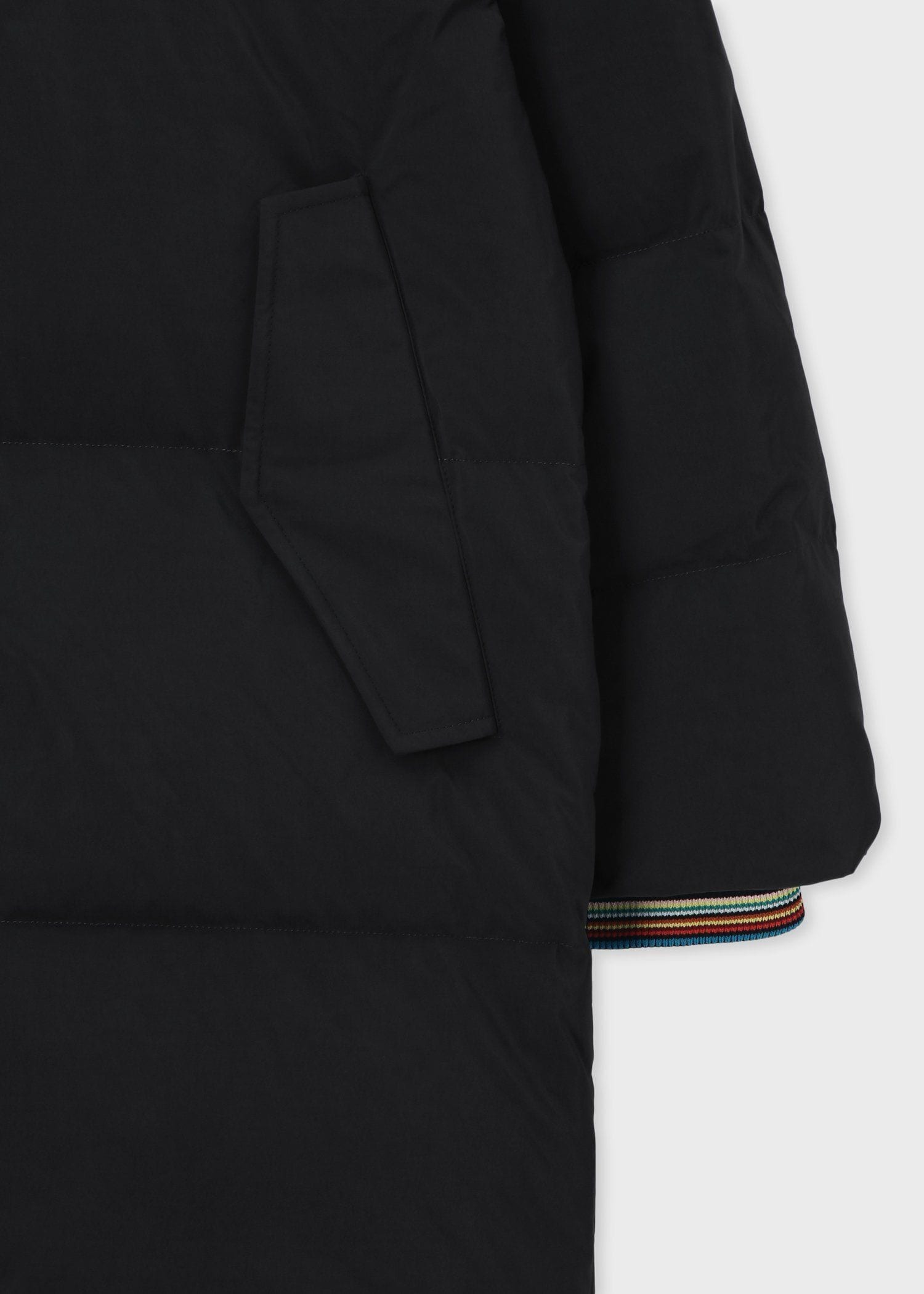 "Cropped Logo" ダウンコート