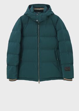 "Cropped Logo" ダウンジャケット